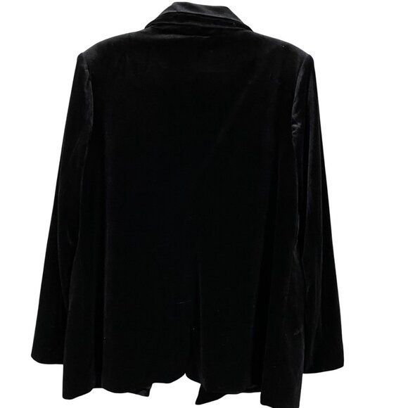 Carlos Santana x Nine West for Kohl’s black velvet blazer, NWT, size 2X. - Picture 6 of 7